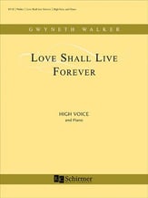 Love Shall Live Forever Vocal Solo & Collections sheet music cover